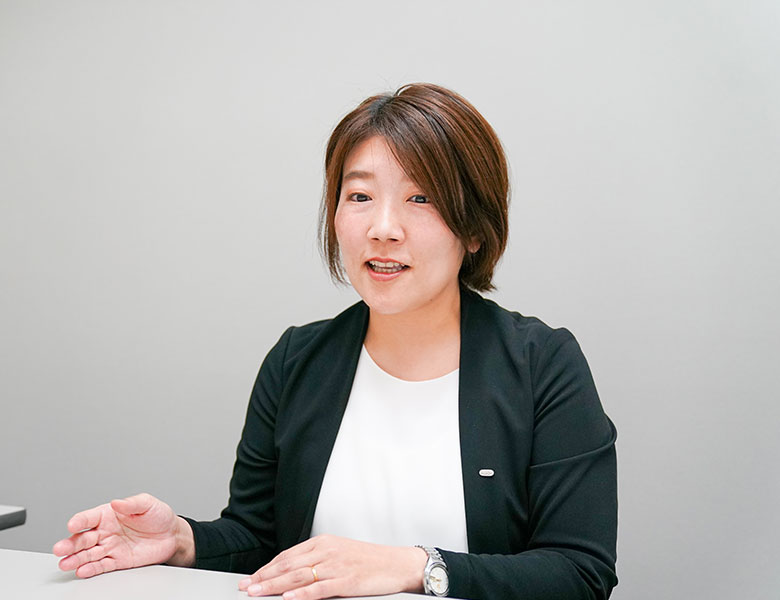 営業部 営業第一課 営業事務係 主任　H.R.